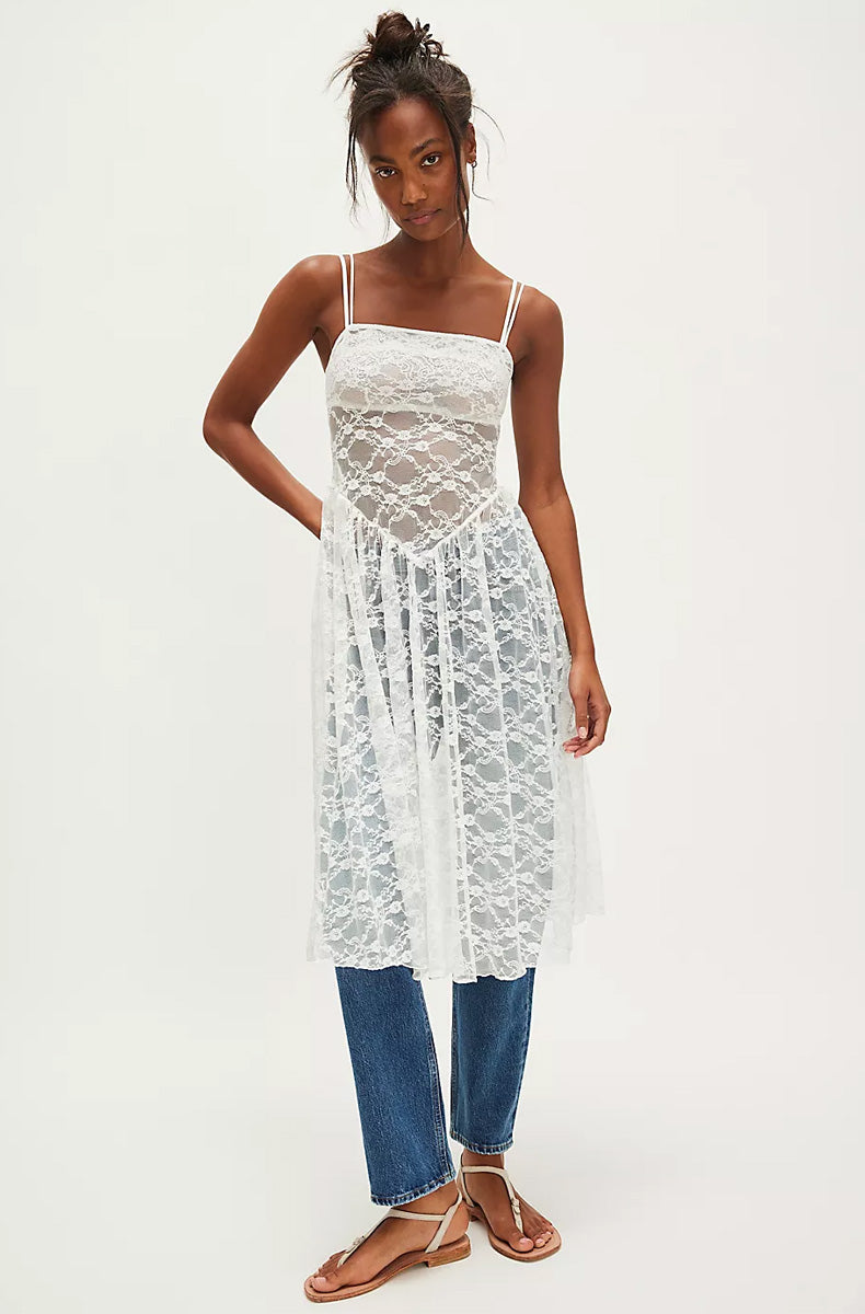 Lucia Lace Tea Dress – Only Hearts