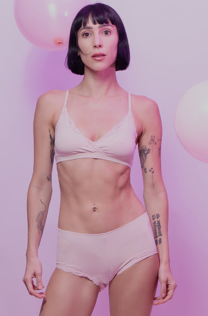 Delicious with Lace Wrap Bralette