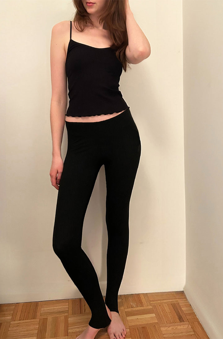 Eco Rib Stirrup Legging