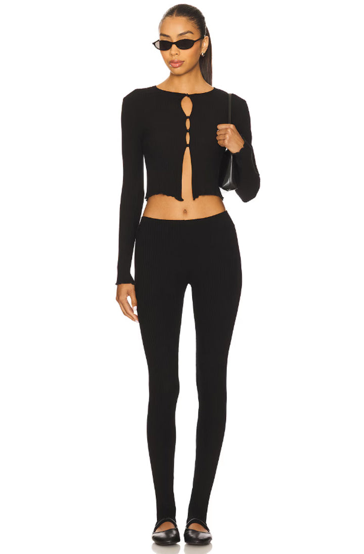 Eco Rib Stirrup Legging