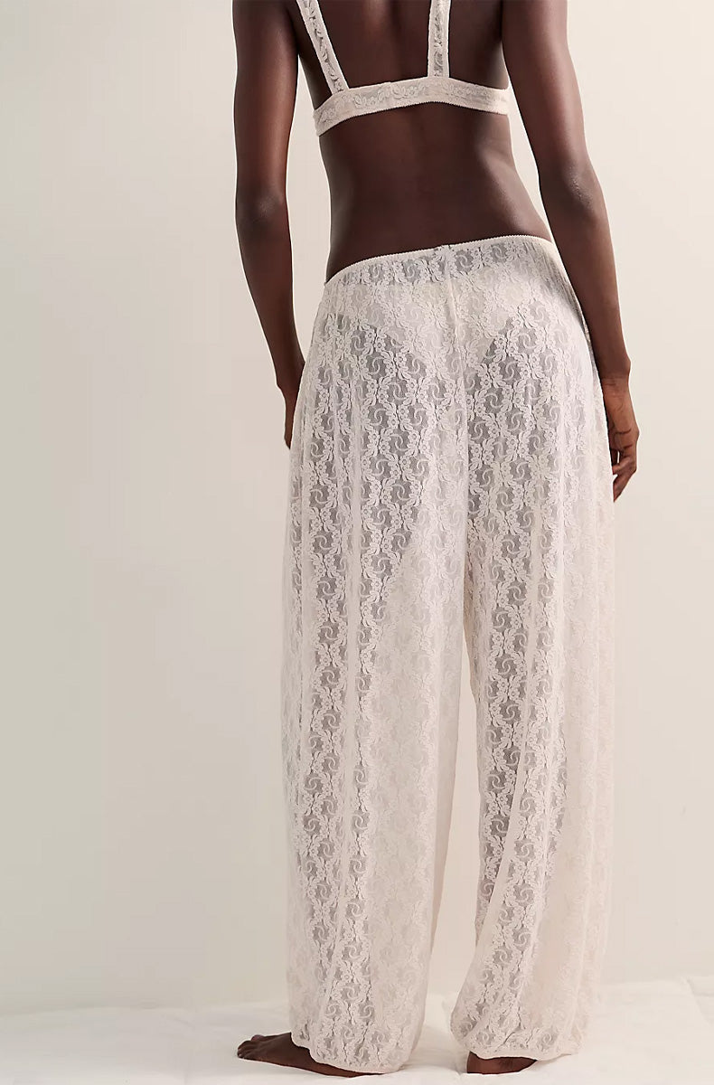 Stretch Lace Balloon Pant