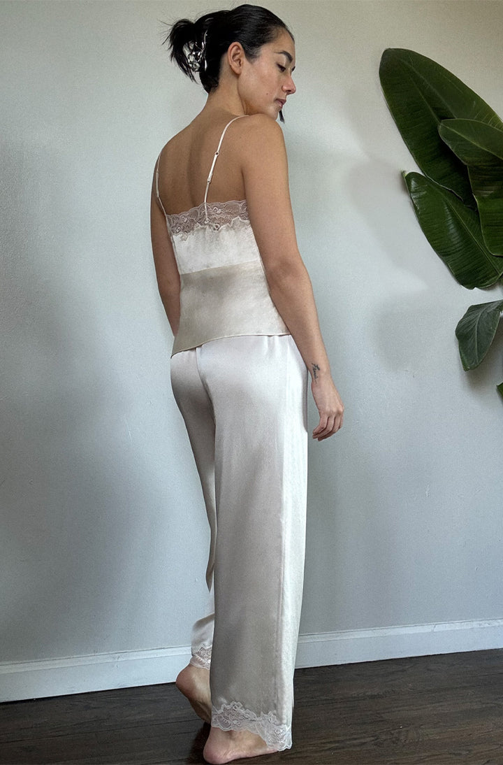 Silk Charmeuse Pant