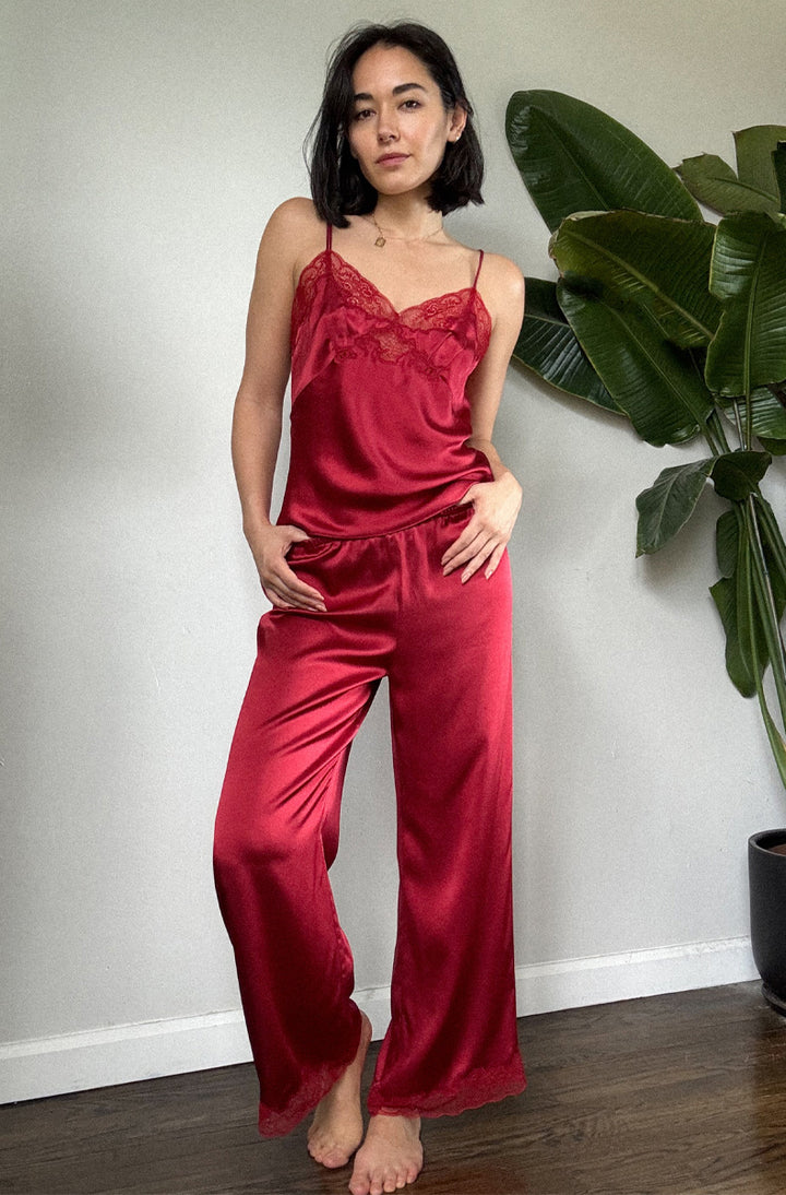 Silk Charmeuse Pant