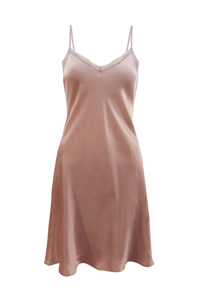 Silk Charmeuse Slip