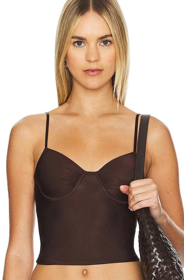 Second Skins Cropped Underwire Cami