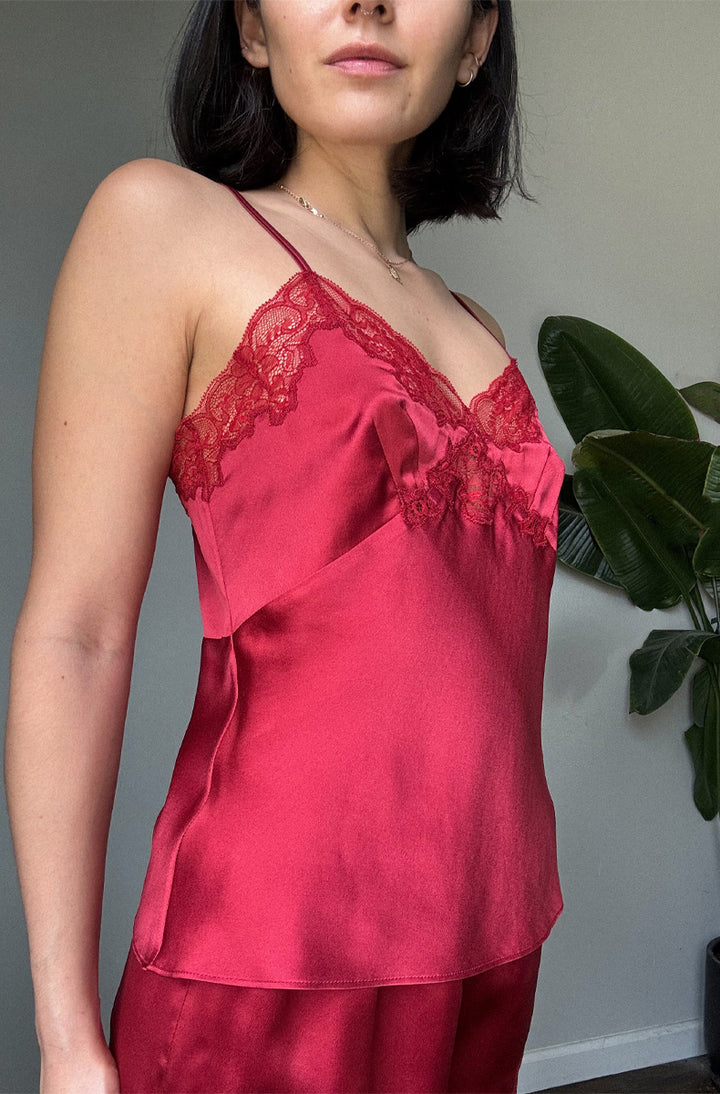 Silk Charmeuse Cami