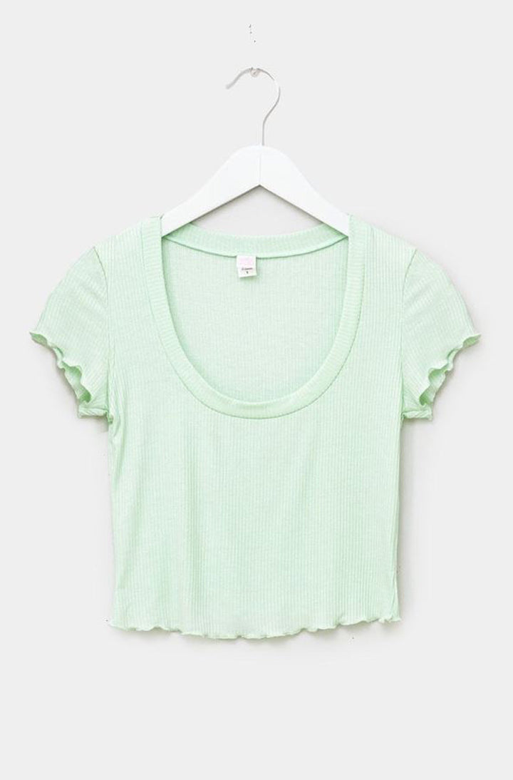 Feather Weight Rib Baby Tee