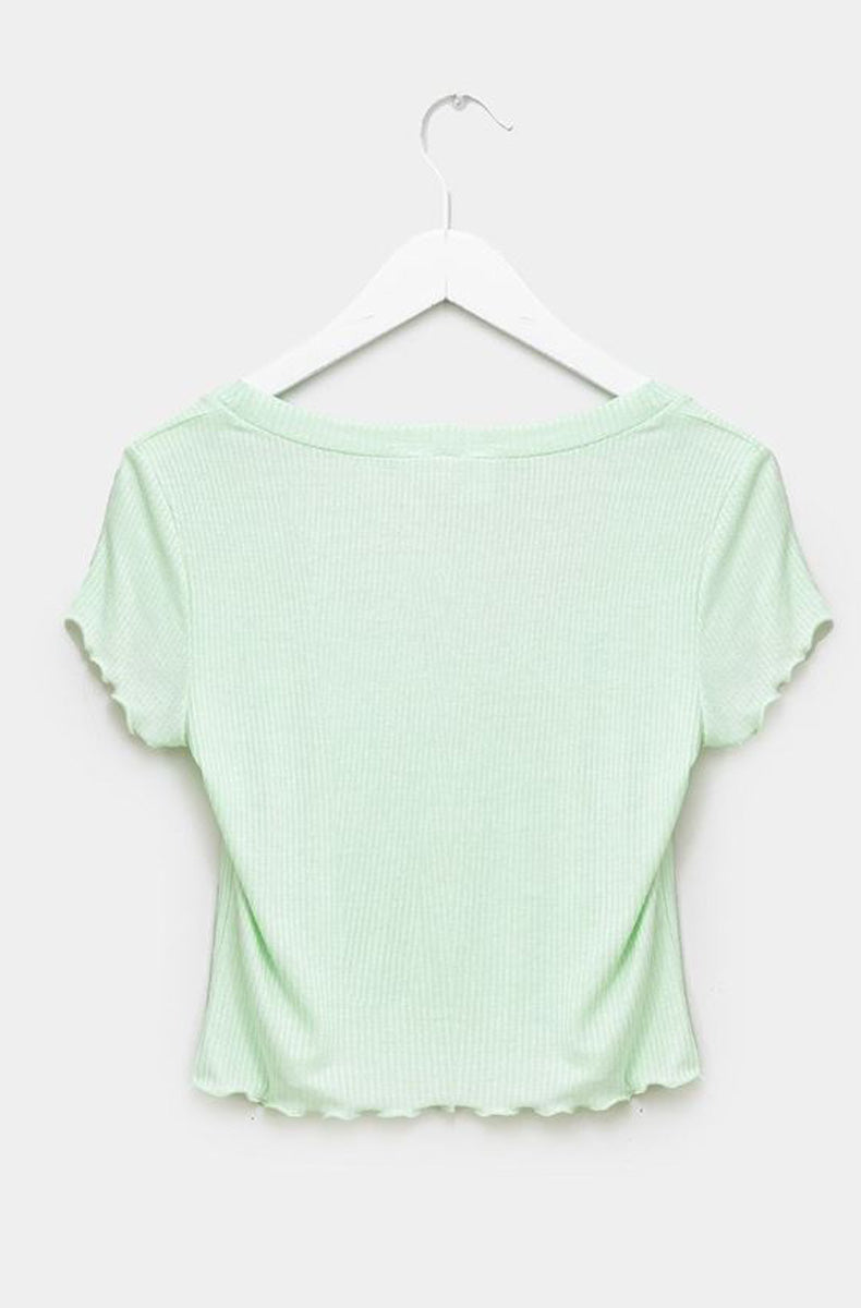 Feather Weight Rib Baby Tee