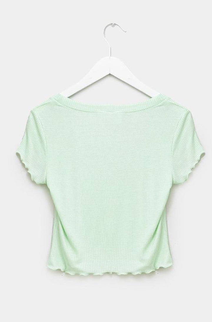 Feather Weight Rib Baby Tee