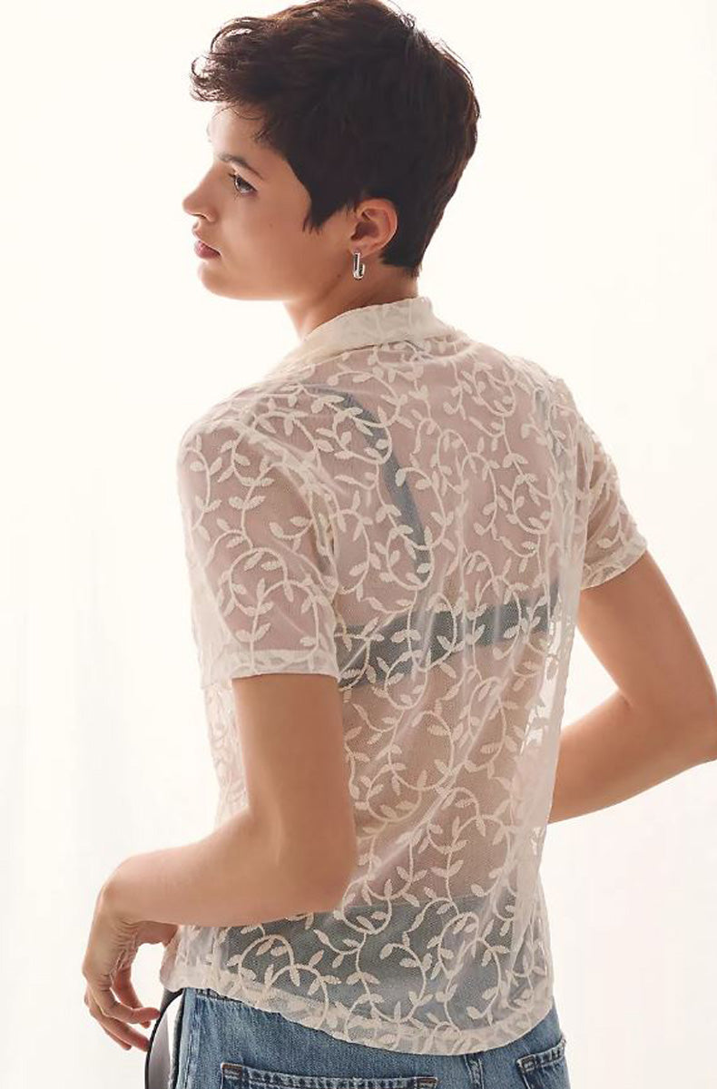 Ivy Short Sleeve Button Down