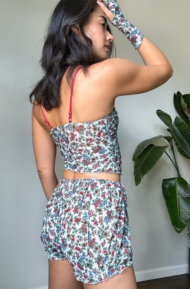 Strawberry Fields Forever Ruched Cami