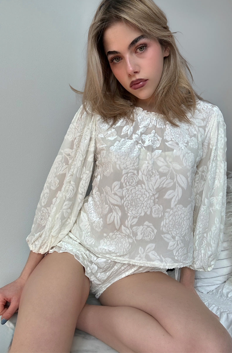 Bed of Roses Bouquet Blouse