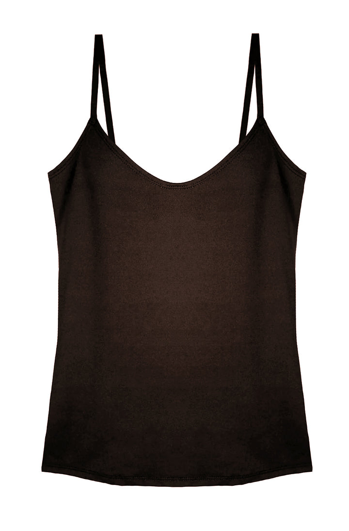 Delicious Adjustable Strap Cami Chocolate