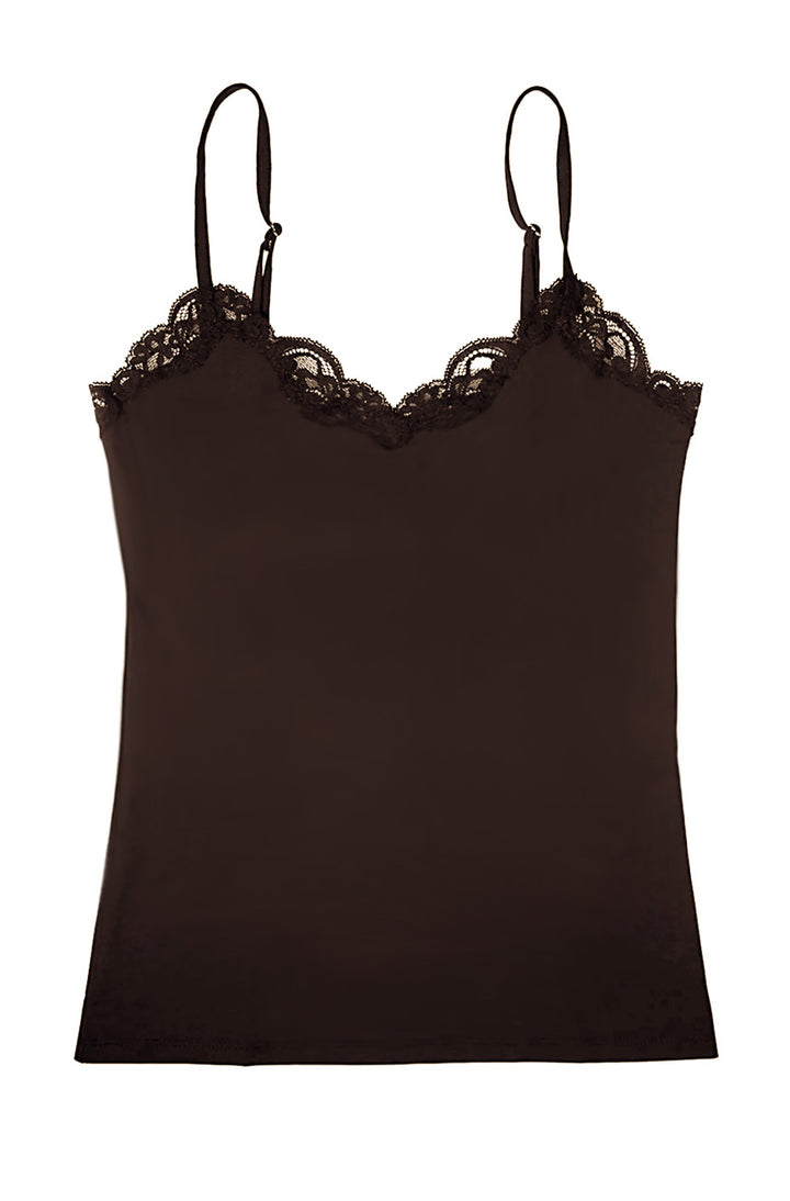 Delicious with Lace V Neck Cami