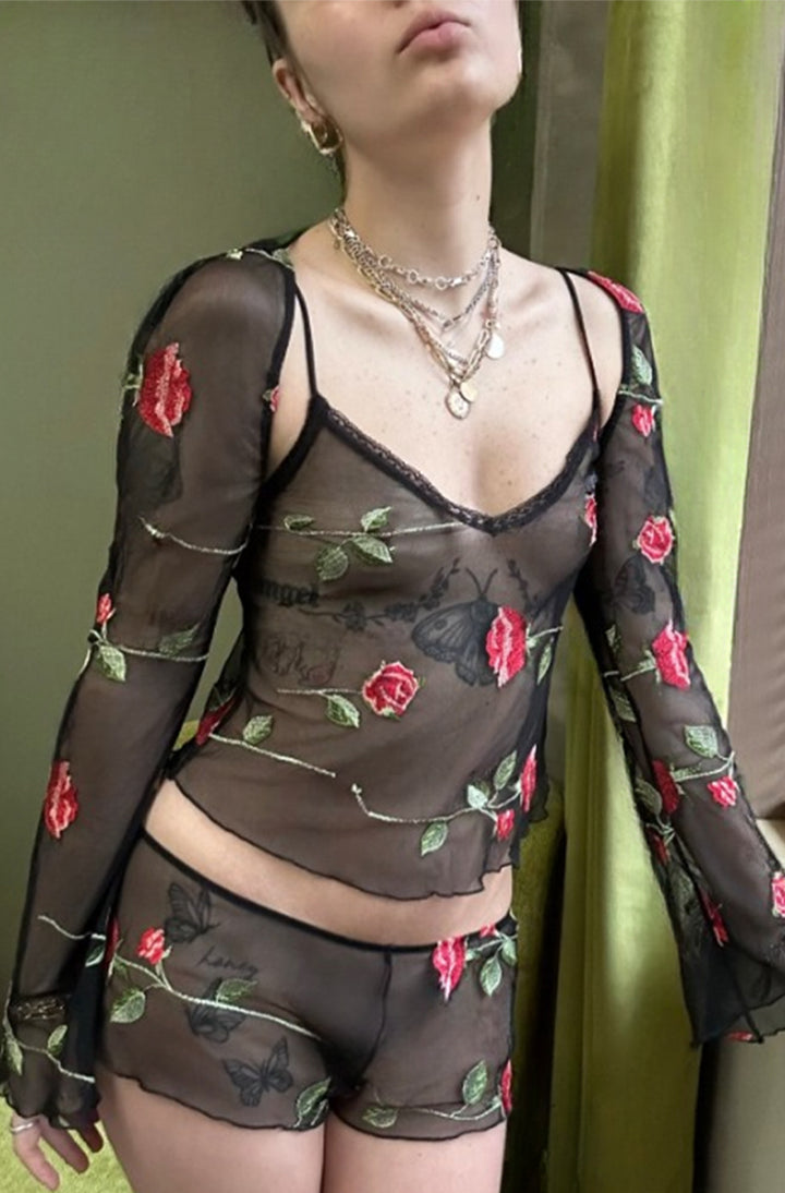 A Rose Is A Rose Vintage Cami