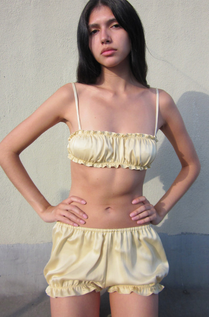 Silk Charmeuse Bloomer