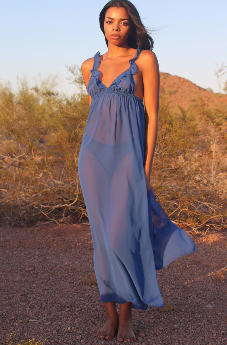 Coucou Lola Chiffon Melodie Gown – Only Hearts