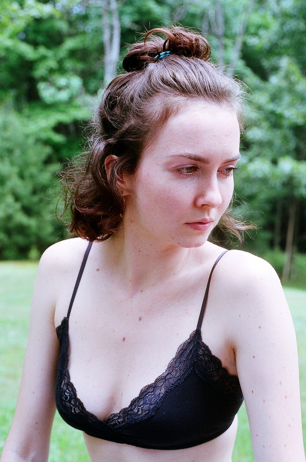 Organic Cotton Wrap Bralette
