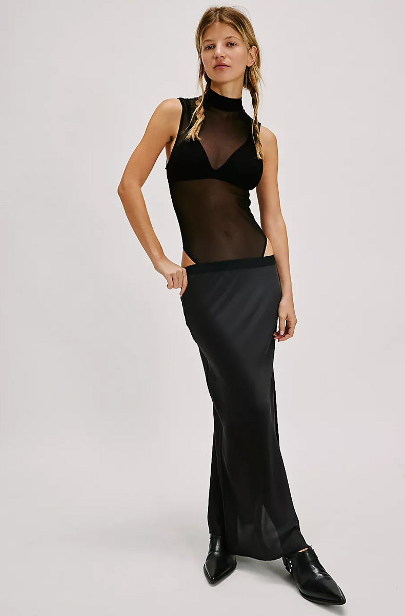 Tulle Mockneck Body 1 Ply