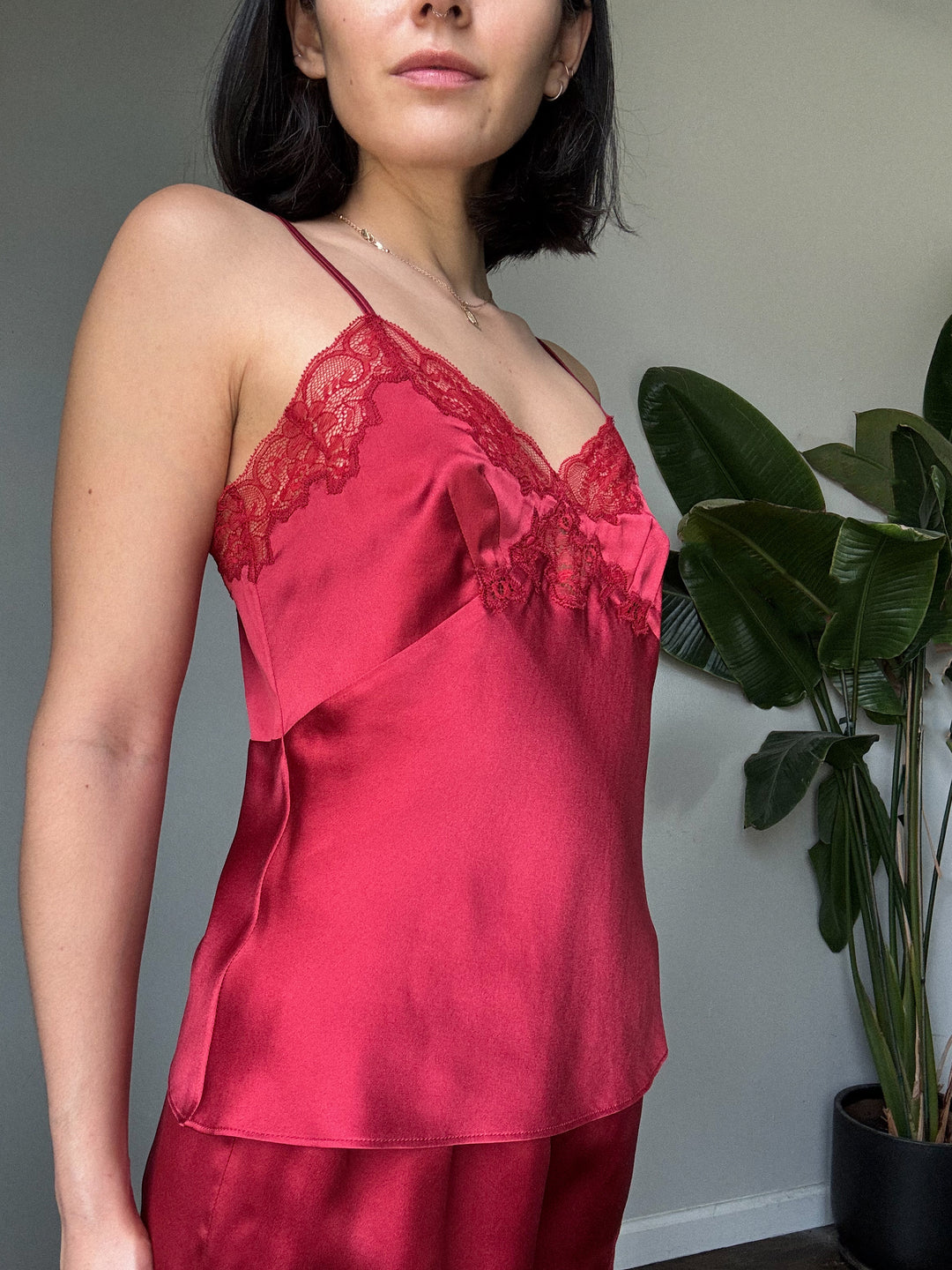 Silk Charmeuse Cami