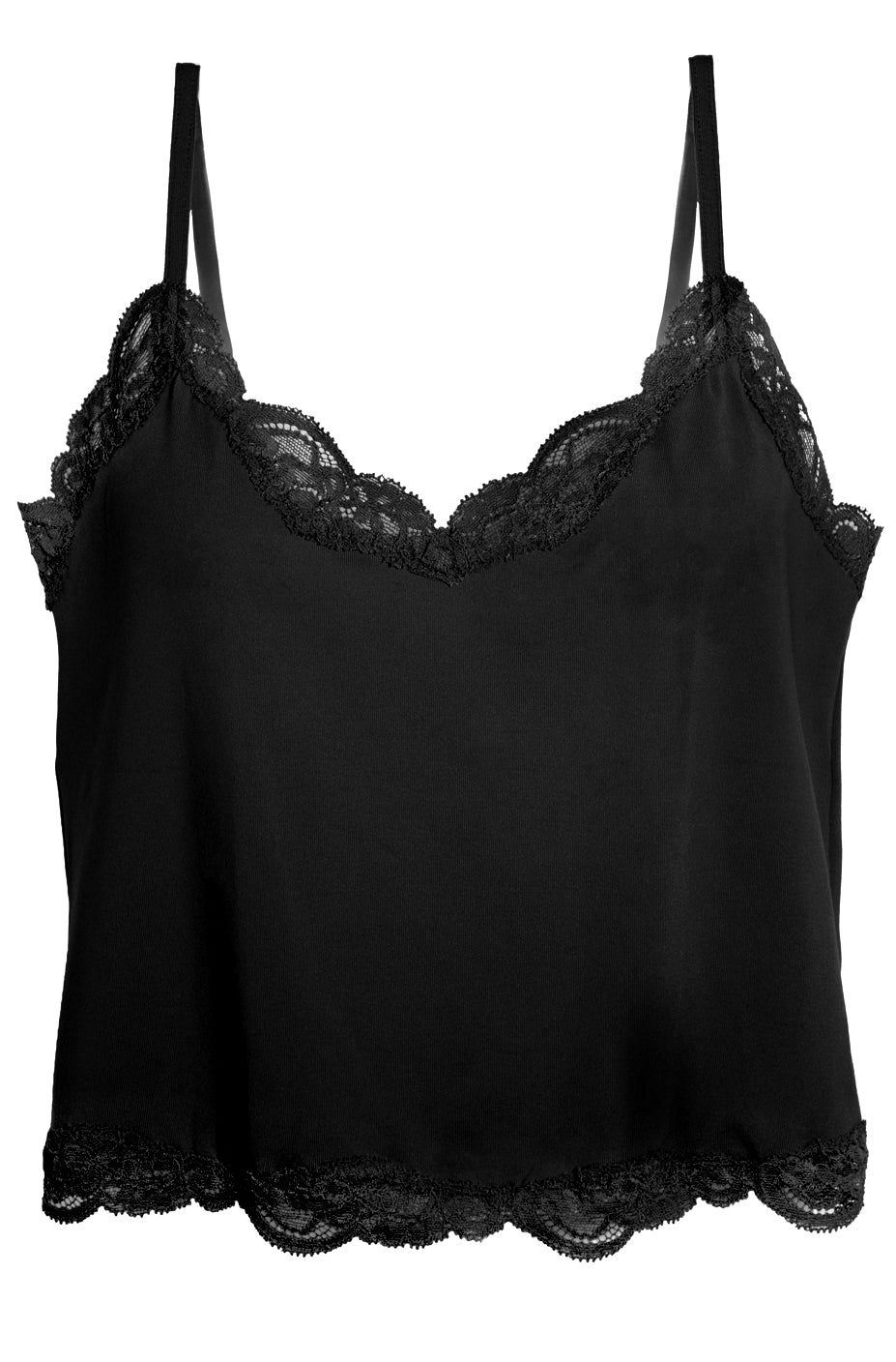 Delicious with Lace Crop Cami