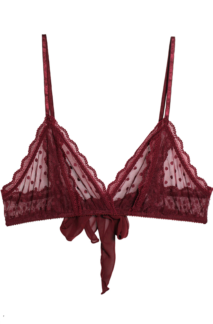 Coucou Lola Coucou Bralette Blackberry
