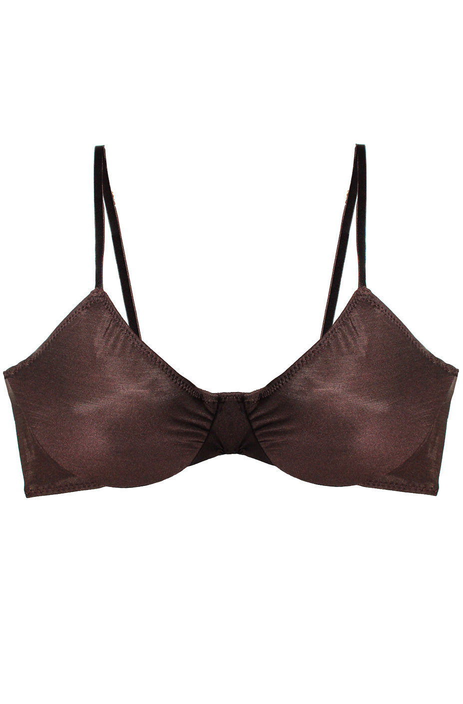 Second Skins Underwire Bra Chocolate