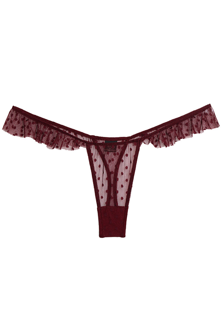Coucou Lola Ruffle Thong