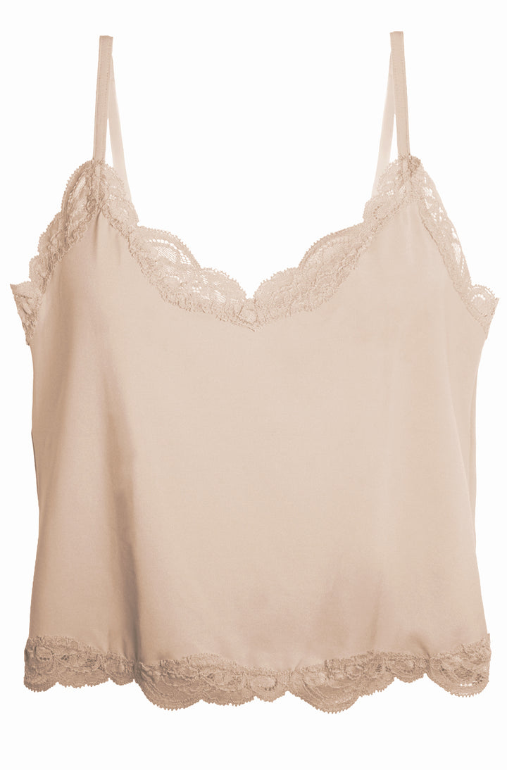 Delicious with Lace Crop Cami