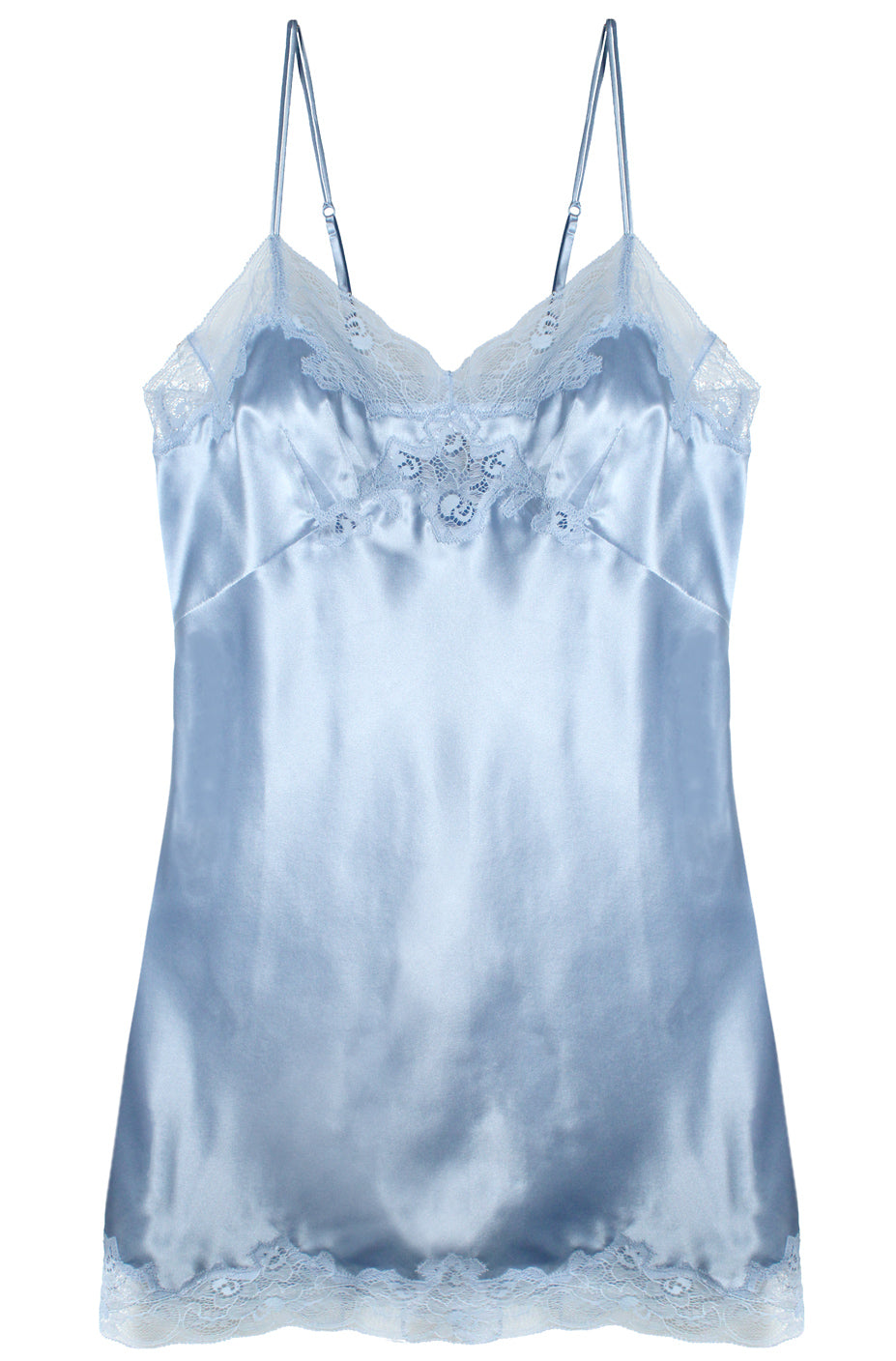 Silk Charmeuse Mini Slip
