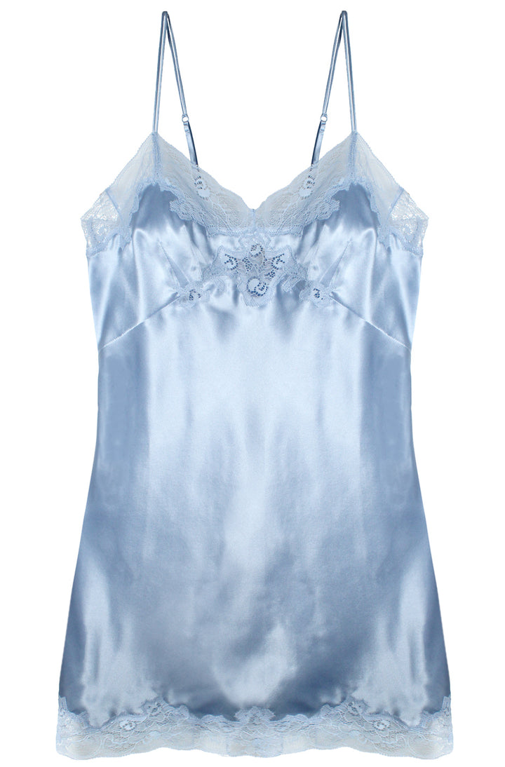 Silk Charmeuse Mini Slip