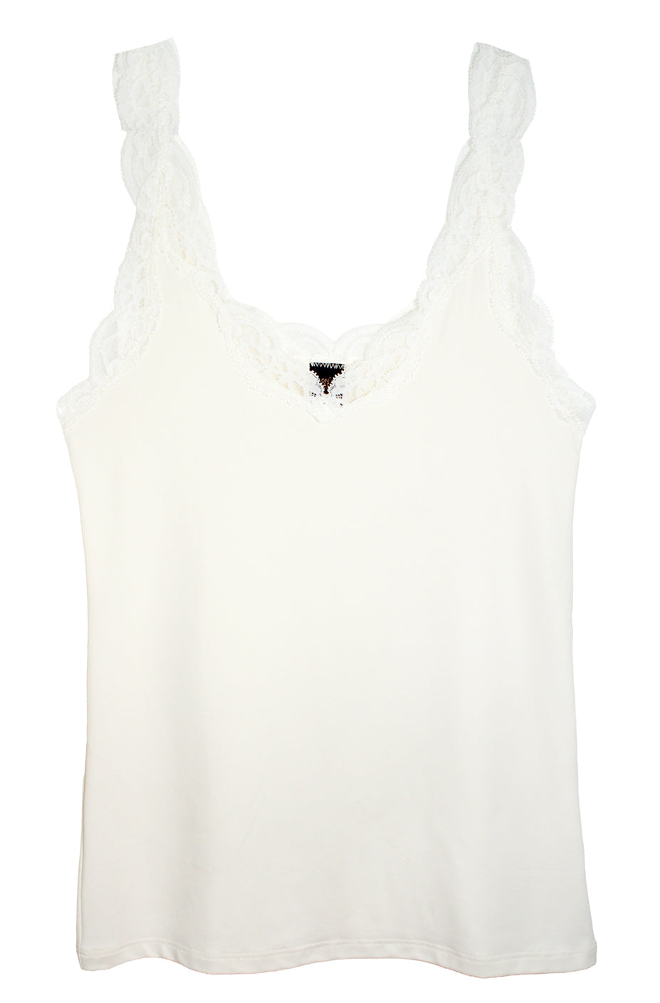 Delicious with Lace Deep V Tank