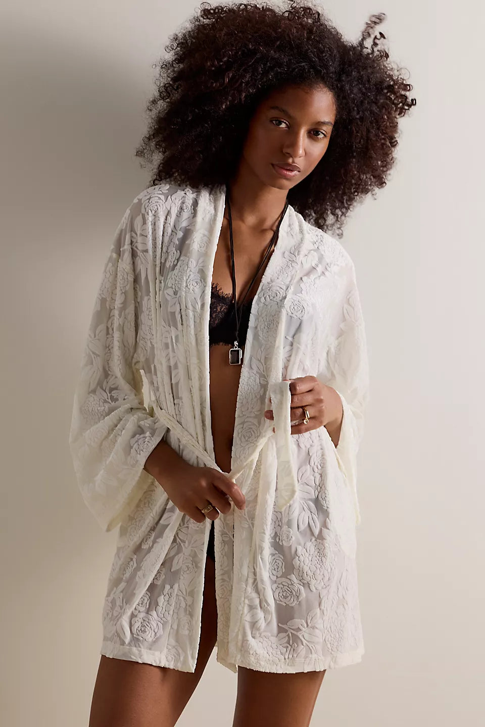 Velvet Rose Kimono