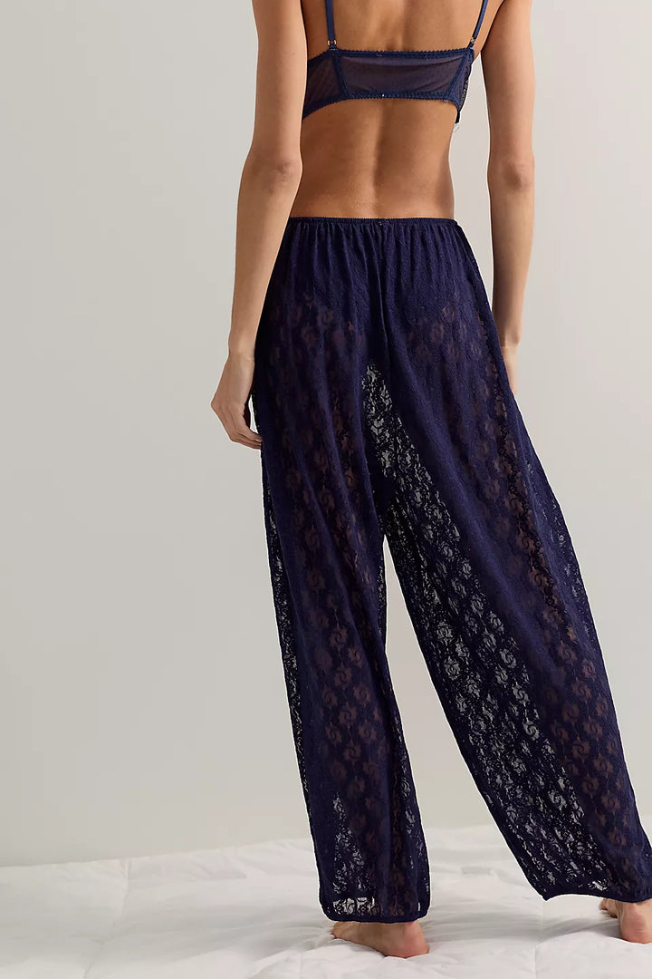Stretch Lace Balloon Pant