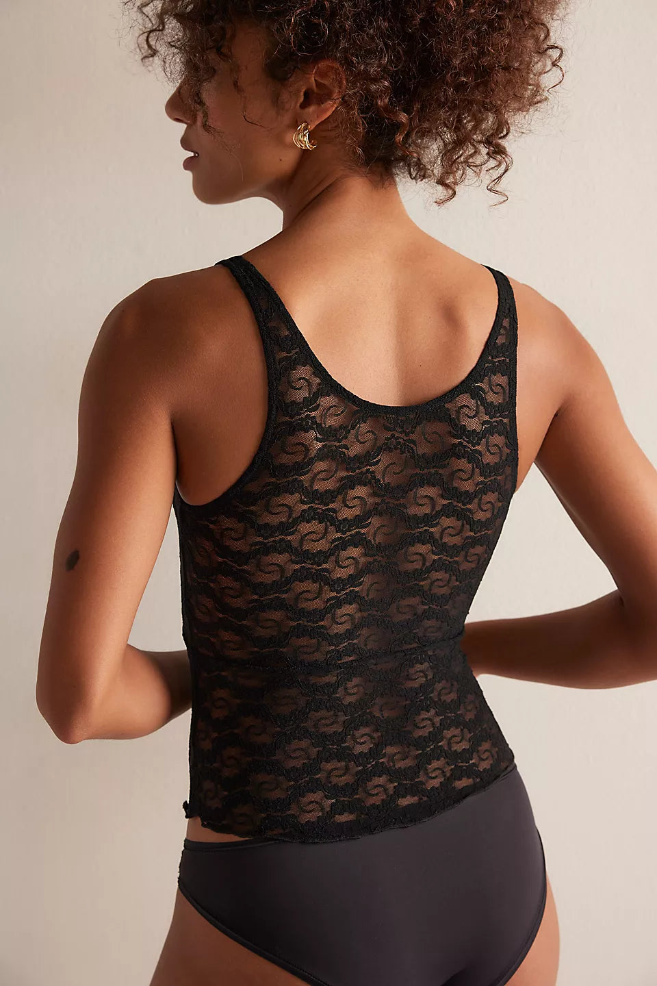 Stretch Lace Vintage Tank