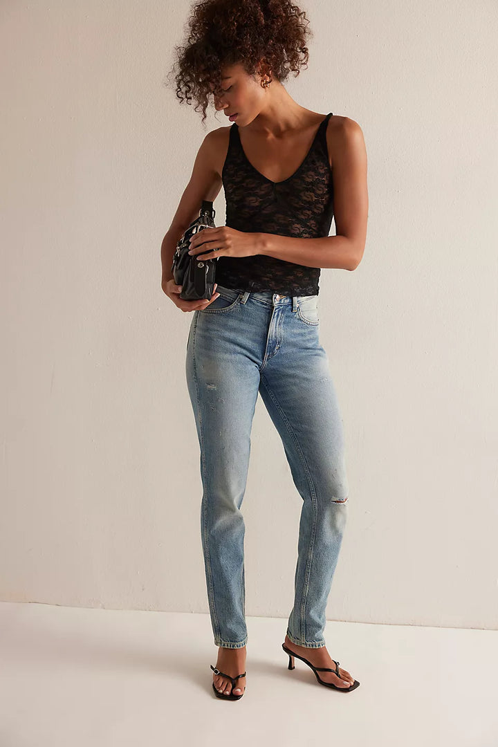 Stretch Lace Vintage Tank