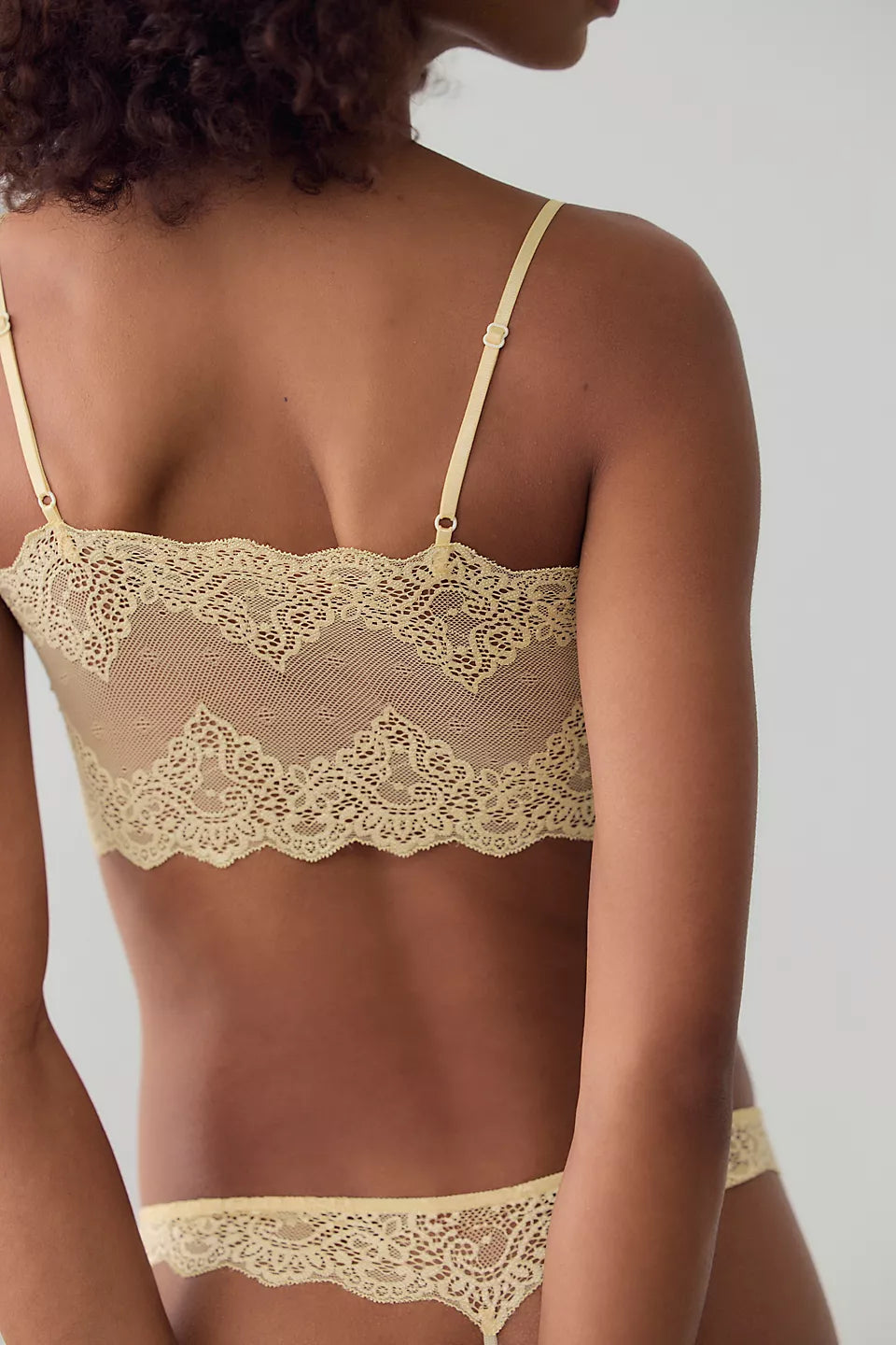 So Fine Lace Crop Cami