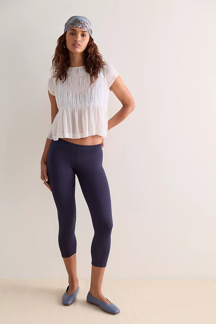 So Fine Cropped Leggings