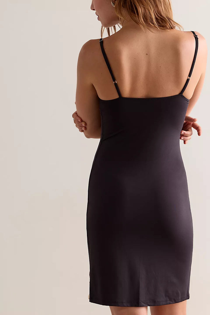 Delicious with Lace Rose Underwire Dress
