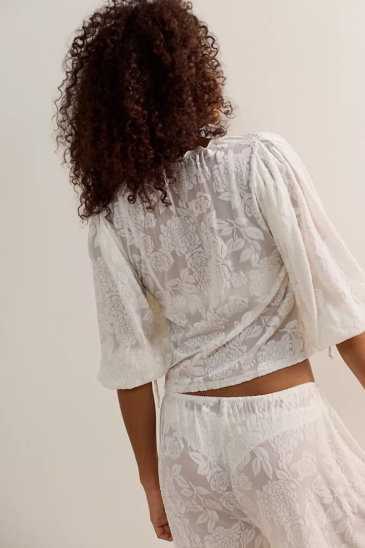 Bed of Roses Bouquet Blouse
