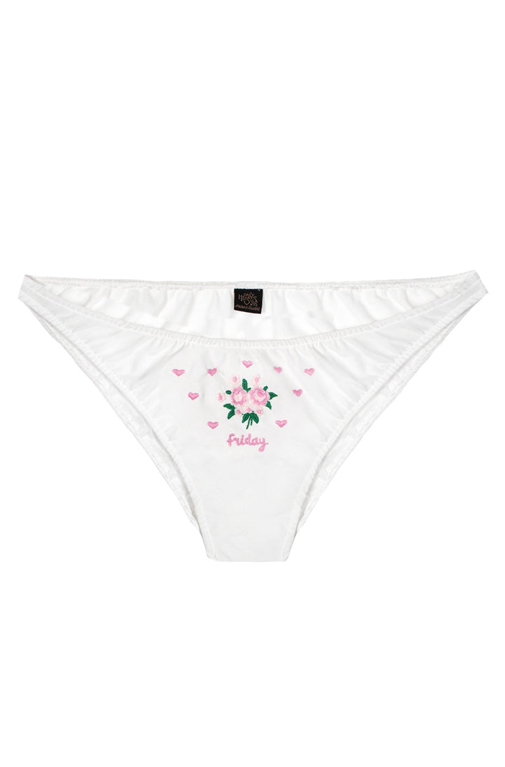 Long Weekend 3 Pack Embroidered French Bikinis