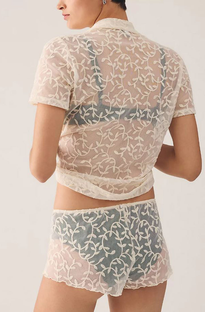 Ivy Short Sleeve Button Down