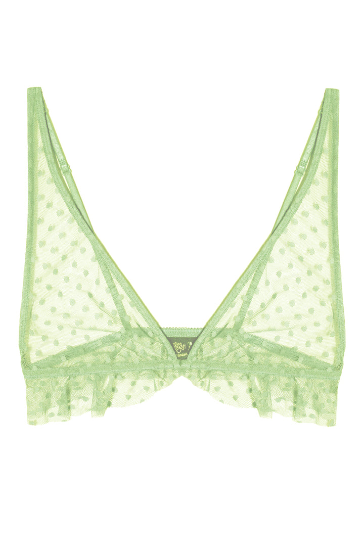 Coucou Lola Side Ruffle Bralette