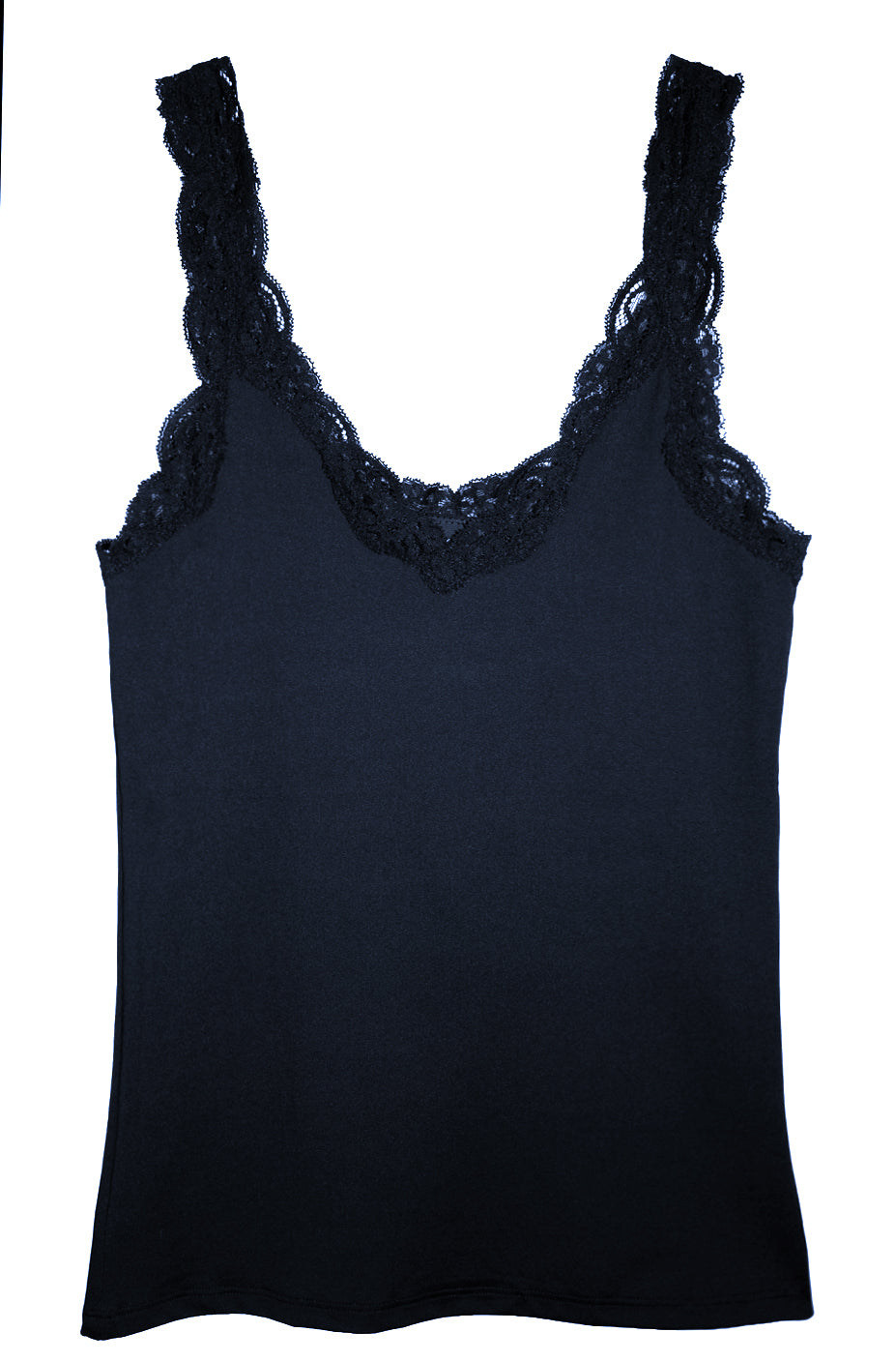 Delicious with Lace Deep V Tank