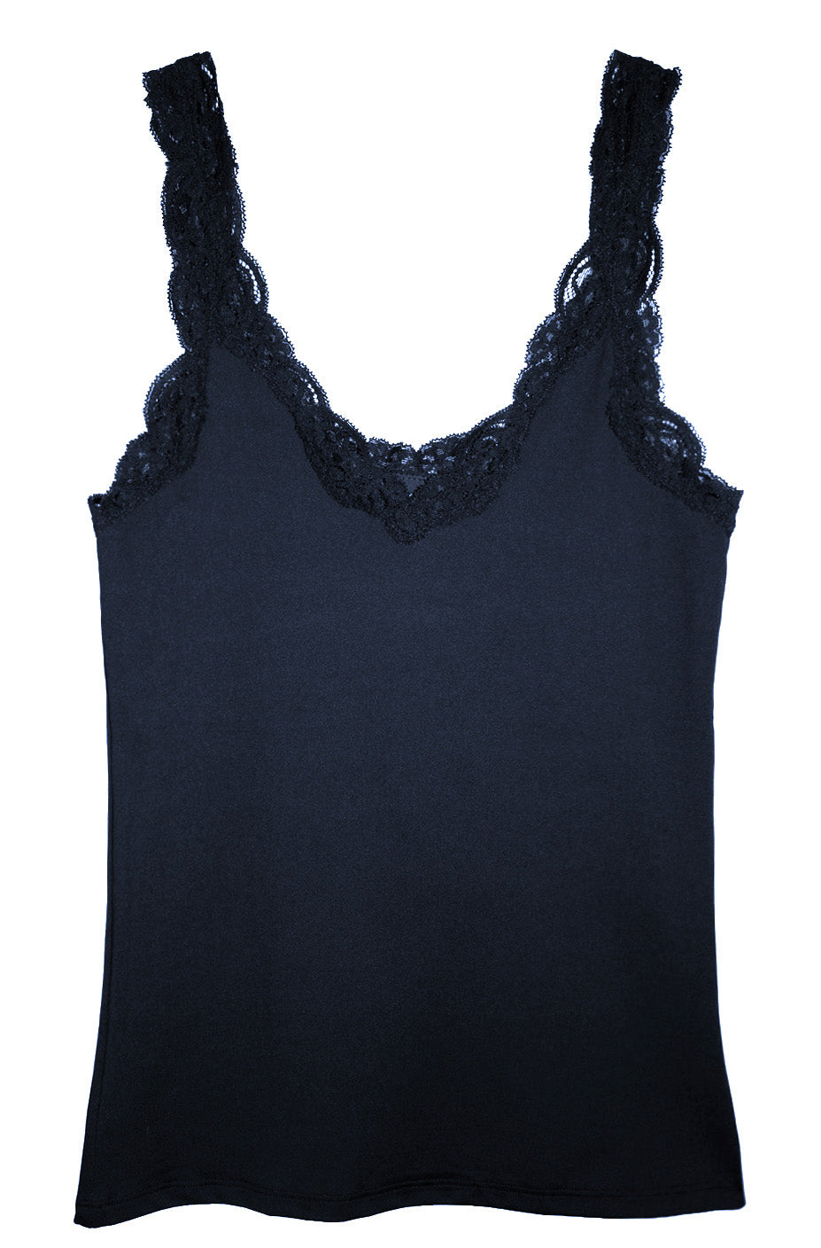 Delicious with Lace Deep V Tank