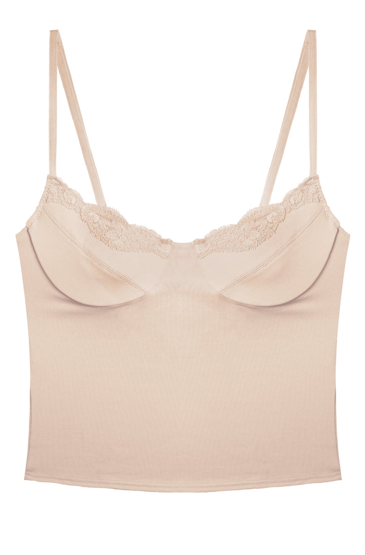 Delicious with Lace Underwire Cami