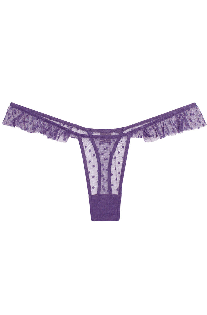 Coucou Lola Ruffle Thong