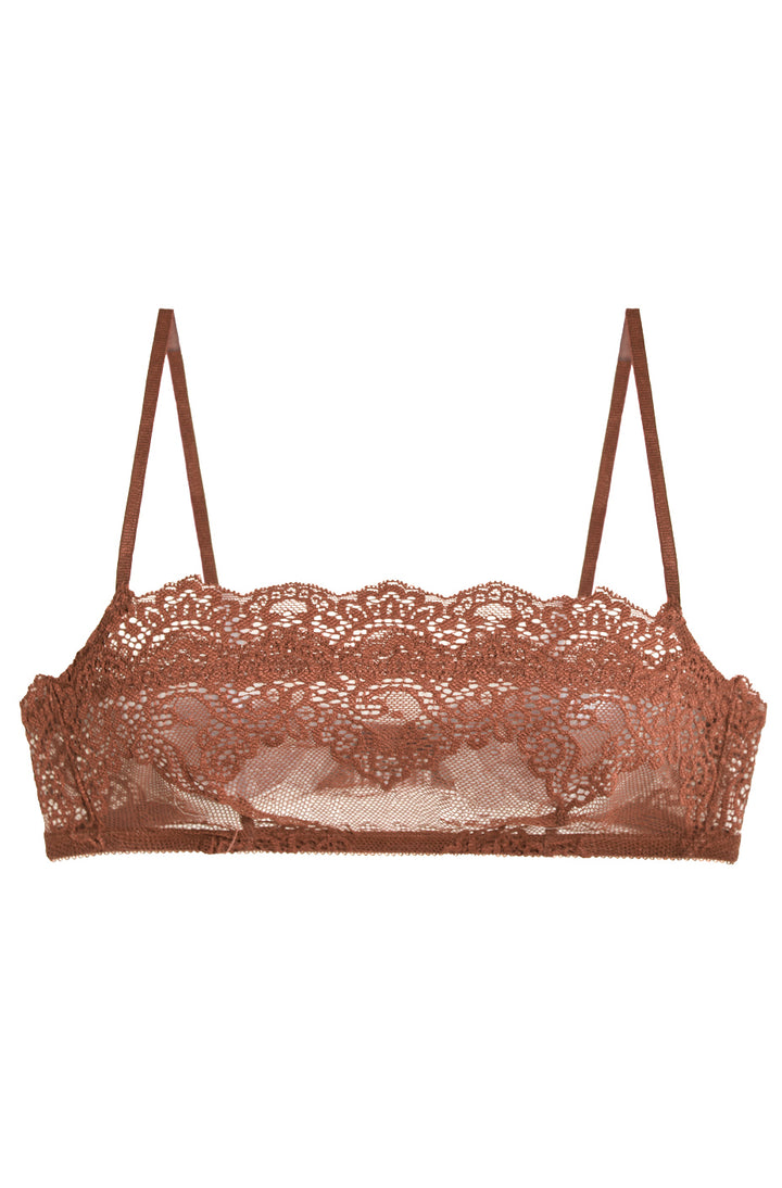 So Fine Lace Scallop Bralette