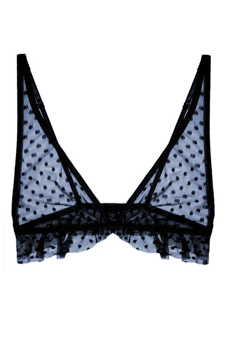 Coucou Lola Side Ruffle Bralette
