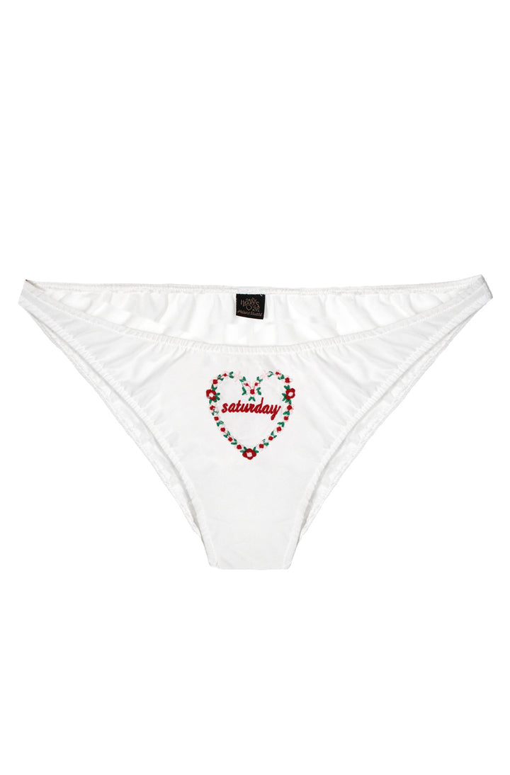 Long Weekend 3 Pack Embroidered French Bikinis